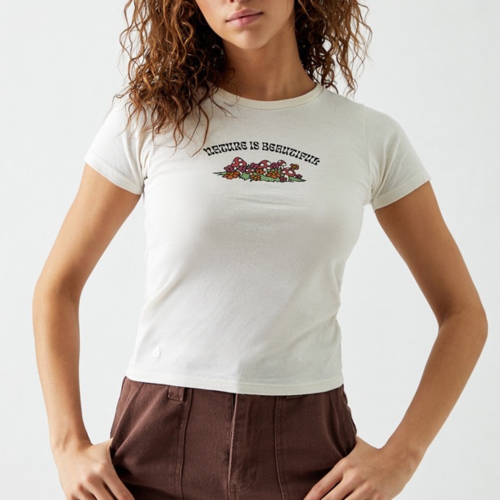 Pacsun “Nature is Beautiful” Baby Tee